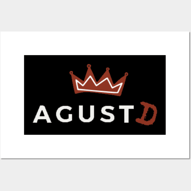 Agust D//vintage editions Wall Art by DetikWaktu